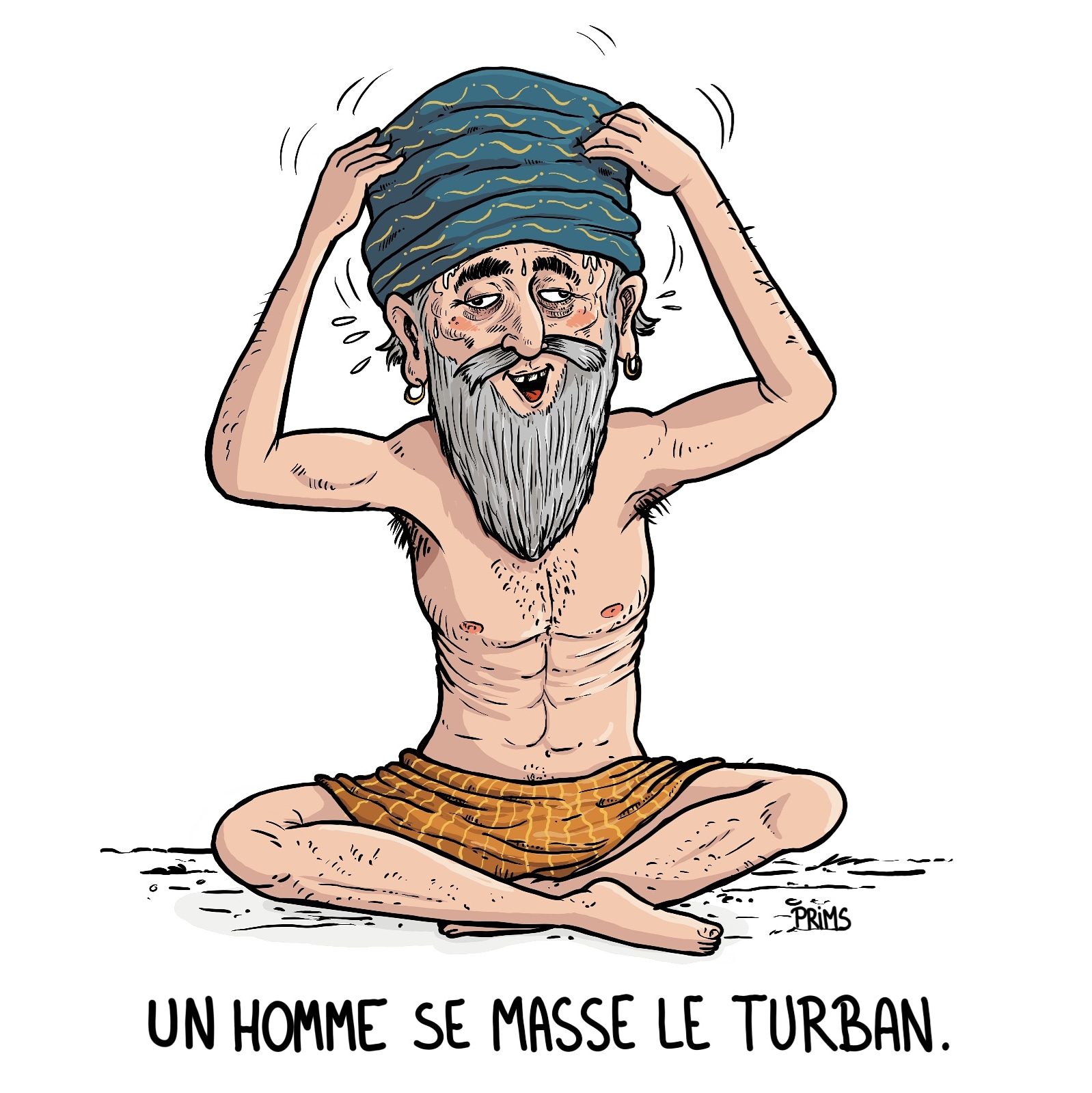 Dessin, BD : Masse turban