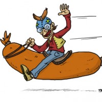 Saucisse volante
