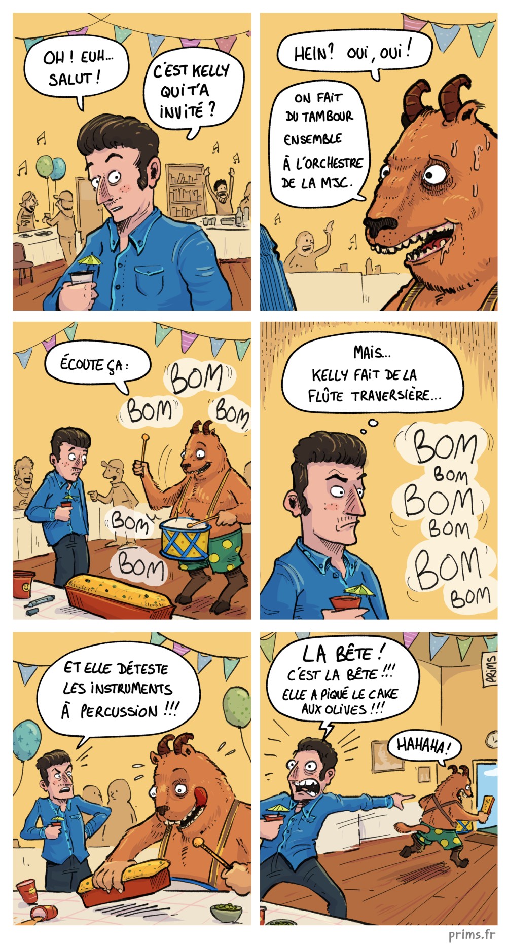 Dessin, BD : Kelly et la b&ecirc;te