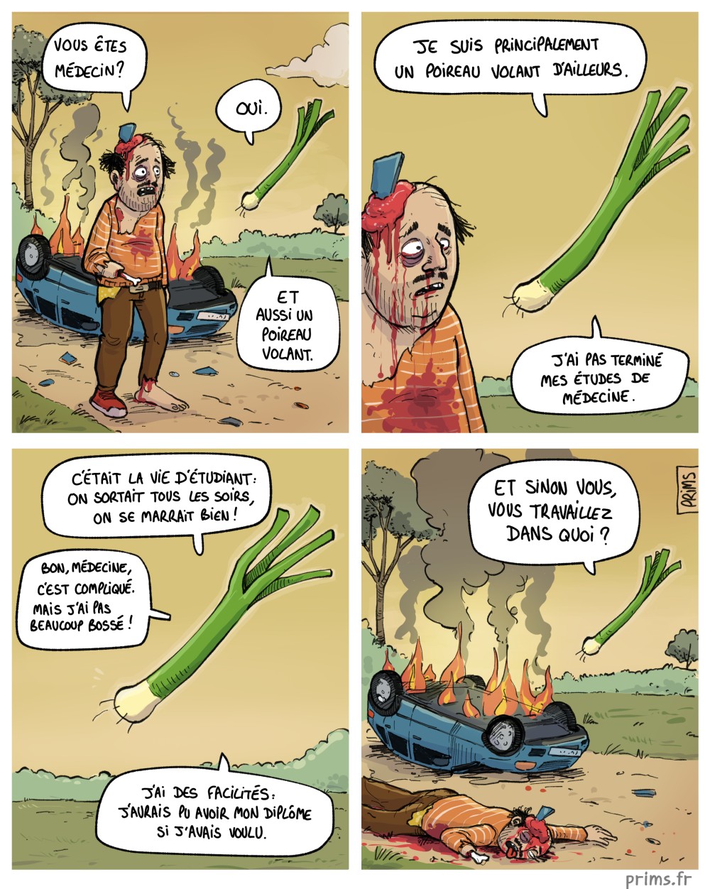 Dessin, BD : Vous &ecirc;tes m&eacute;decin ?