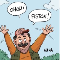 Je suis l&agrave; fiston !