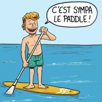 Dessin et BD : Le paddle